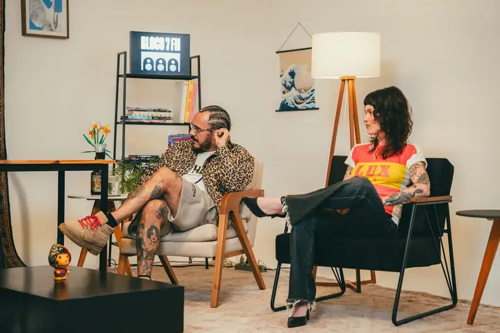 Bastidores da gravação